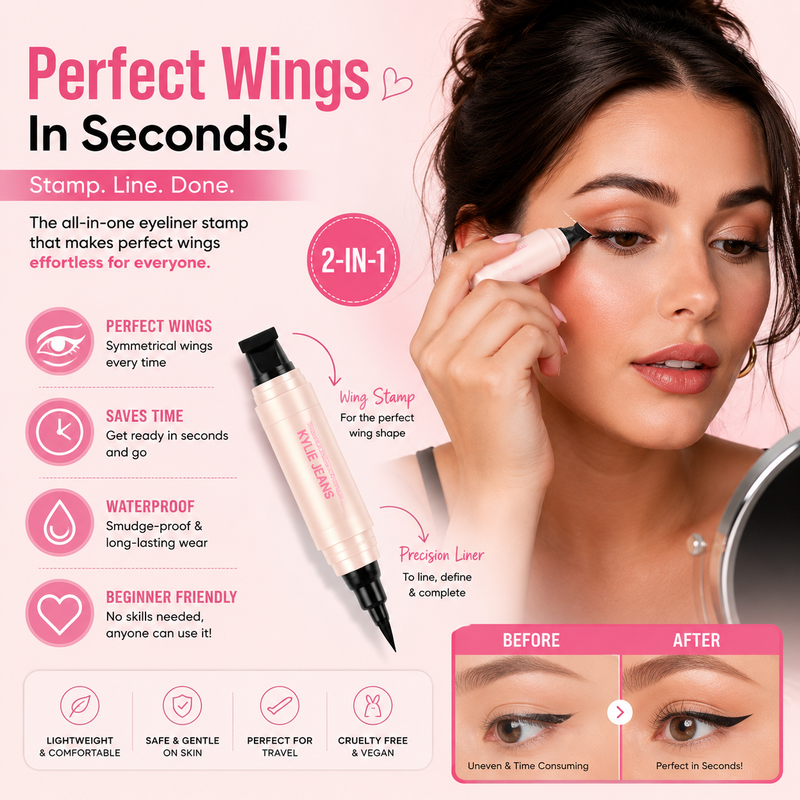 Winged Eye Liner